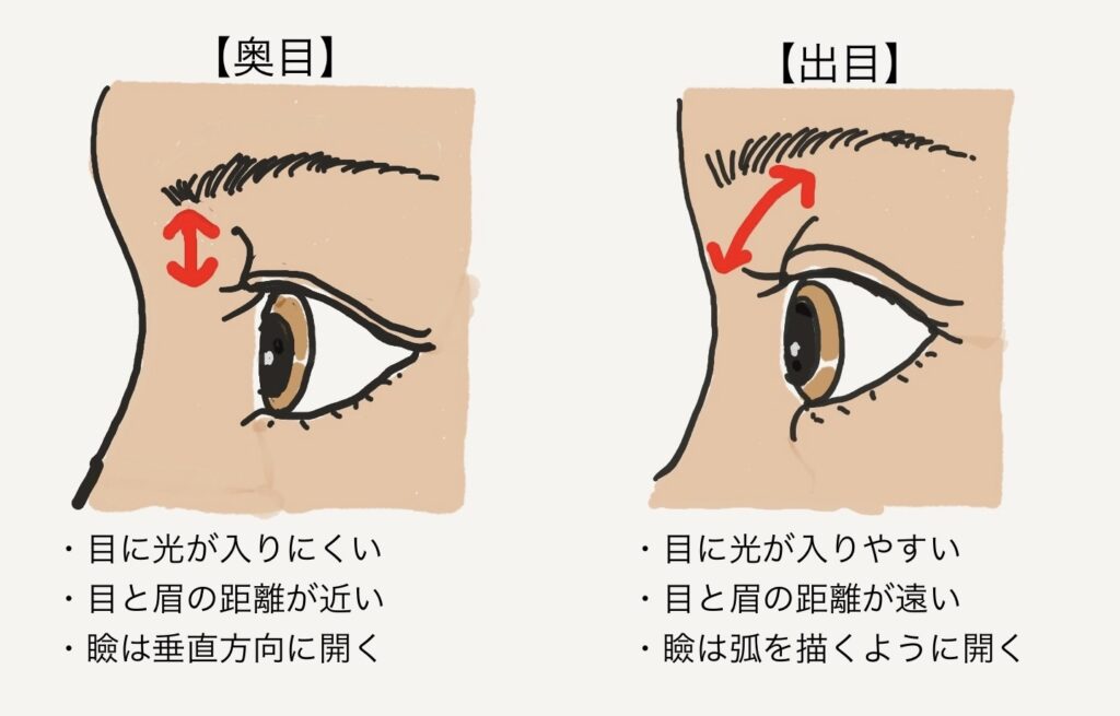 奥目 出目か 見分け方 _ 奥目とは 見分け方 | 一重さん・奥目さんをよりかわいく魅せる!おすすめメイク術 – DBIM