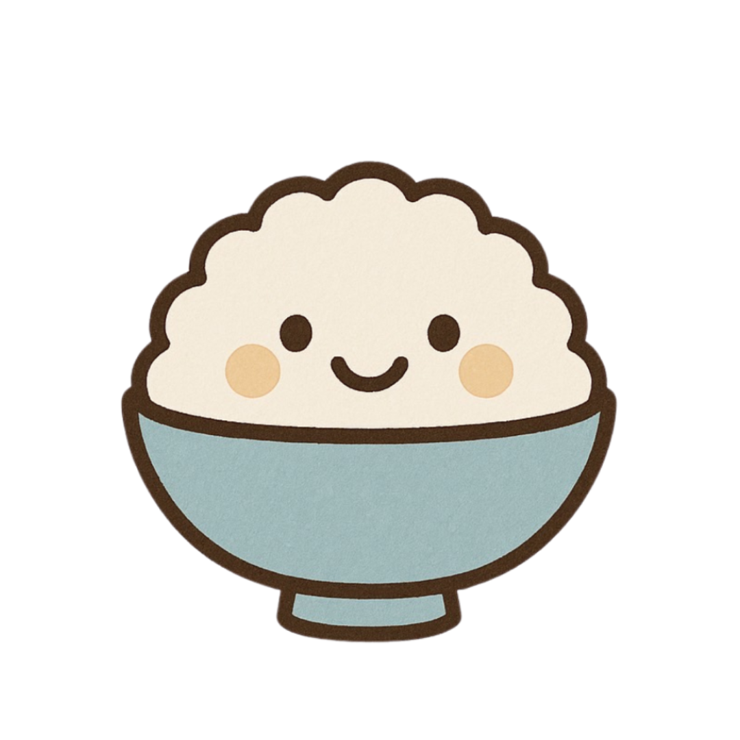 白米大好きっ子